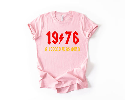 50th Birthday T-Shirt Rock Star - Birthday Tees