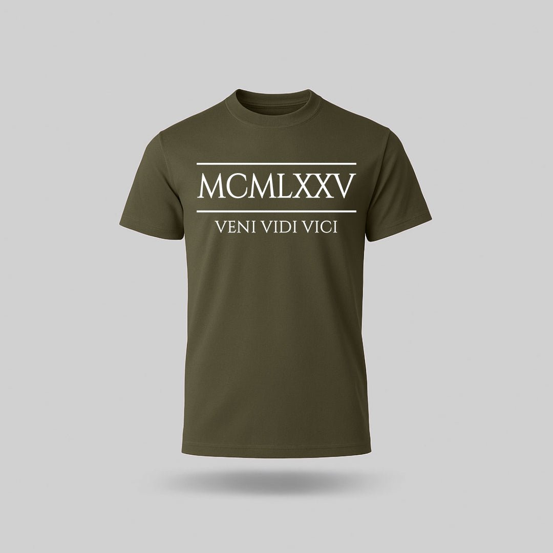 50th Birthday T-Shirt Roman - birthdaytees.co