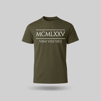 50th Birthday T-Shirt Roman - birthdaytees.co