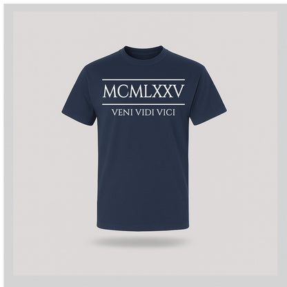 50th Birthday T-Shirt Roman - birthdaytees.co