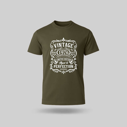 50th Birthday T-Shirt - Vintage Perfection - Birthday Tees