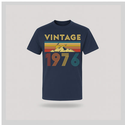 50th Birthday T-Shirt Vintage Retro - Birthday Tees