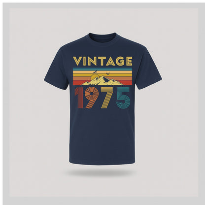 50th Birthday T-Shirt Vintage Retro - birthdaytees.co