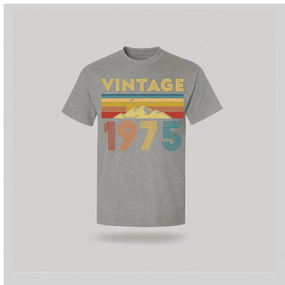 50th Birthday T-Shirt Vintage Retro - birthdaytees.co
