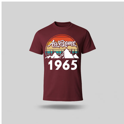 60th Birthday T-Shirt Awesome High - birthdaytees.co