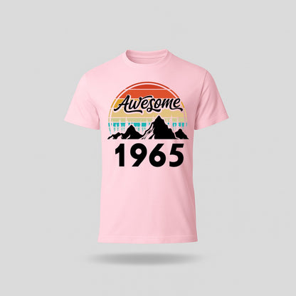 60th Birthday T-Shirt Awesome High - birthdaytees.co