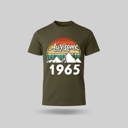 60th Birthday T-Shirt Awesome High - birthdaytees.co