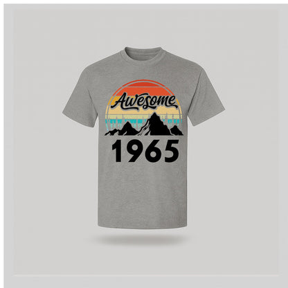60th Birthday T-Shirt Awesome High - birthdaytees.co