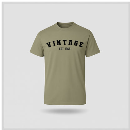 60th Birthday T-Shirt Classic Vintage - birthdaytees.co