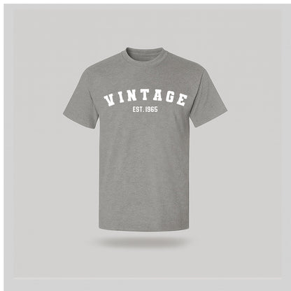 60th Birthday T-Shirt Classic Vintage - birthdaytees.co