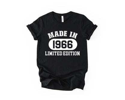 60th Birthday T-shirt - Made In - Birthday Tees
