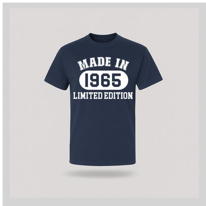 60th Birthday T-shirt - Made In - birthdaytees.co