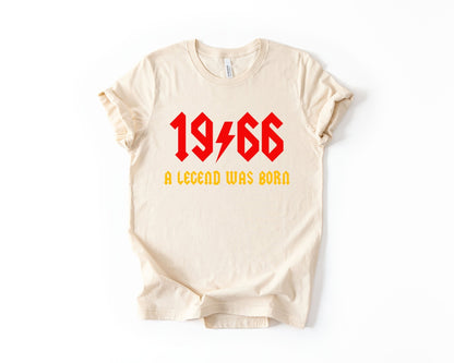 60th Birthday T-Shirt Rock Star - Birthday Tees