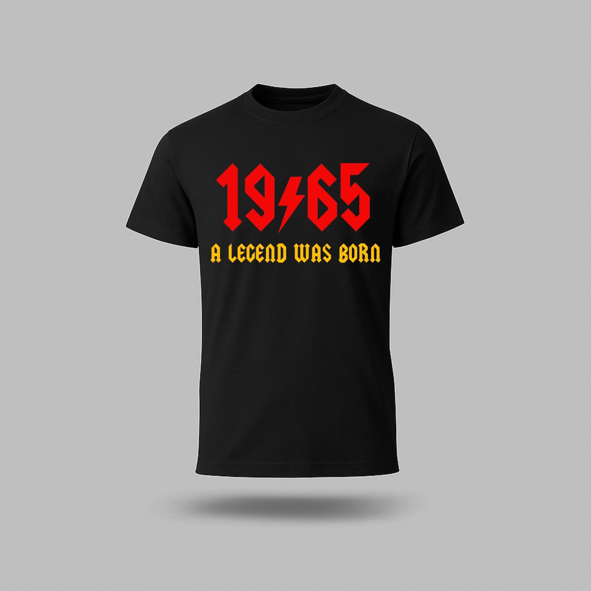 60th Birthday T-Shirt Rock Star - birthdaytees.co