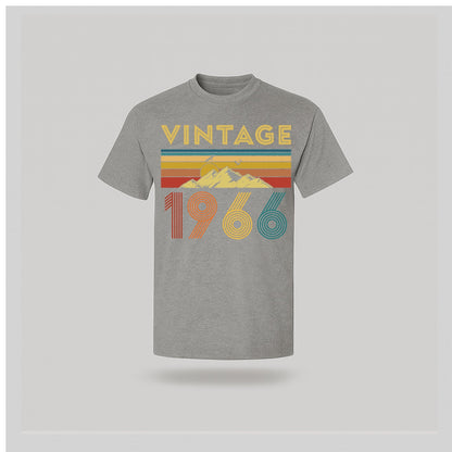 60th Birthday T-Shirt - Vintage Retro - Birthday Tees