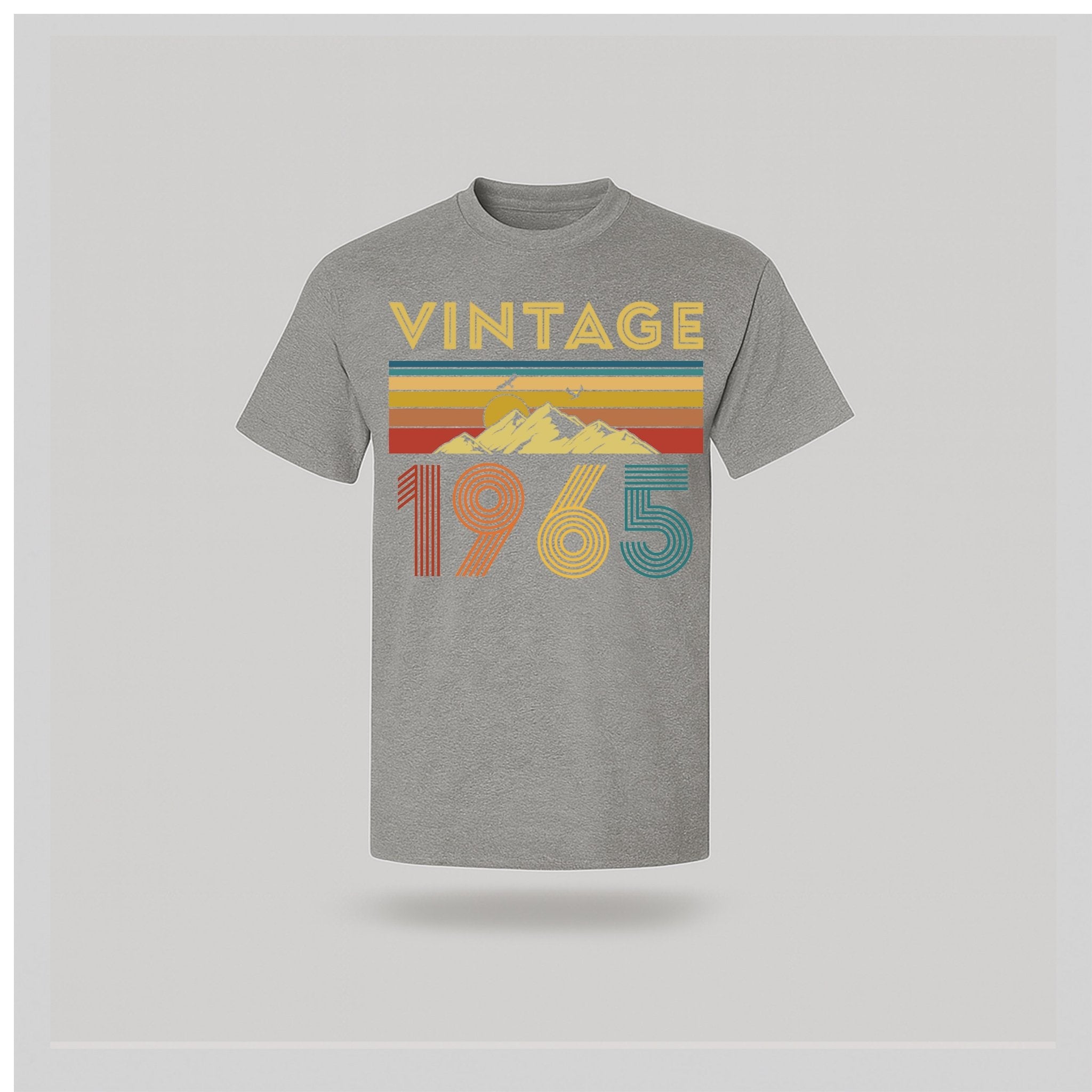 60th Birthday T-Shirt - Vintage Retro - birthdaytees.co