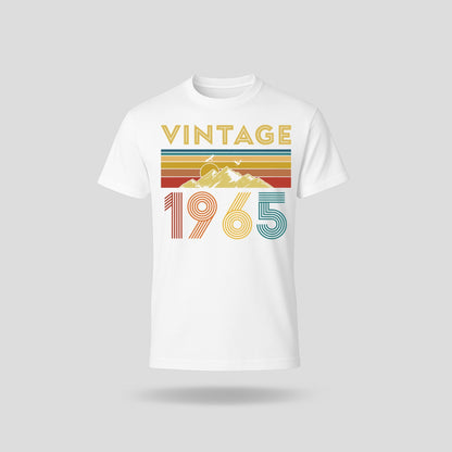 60th Birthday T-Shirt - Vintage Retro - birthdaytees.co