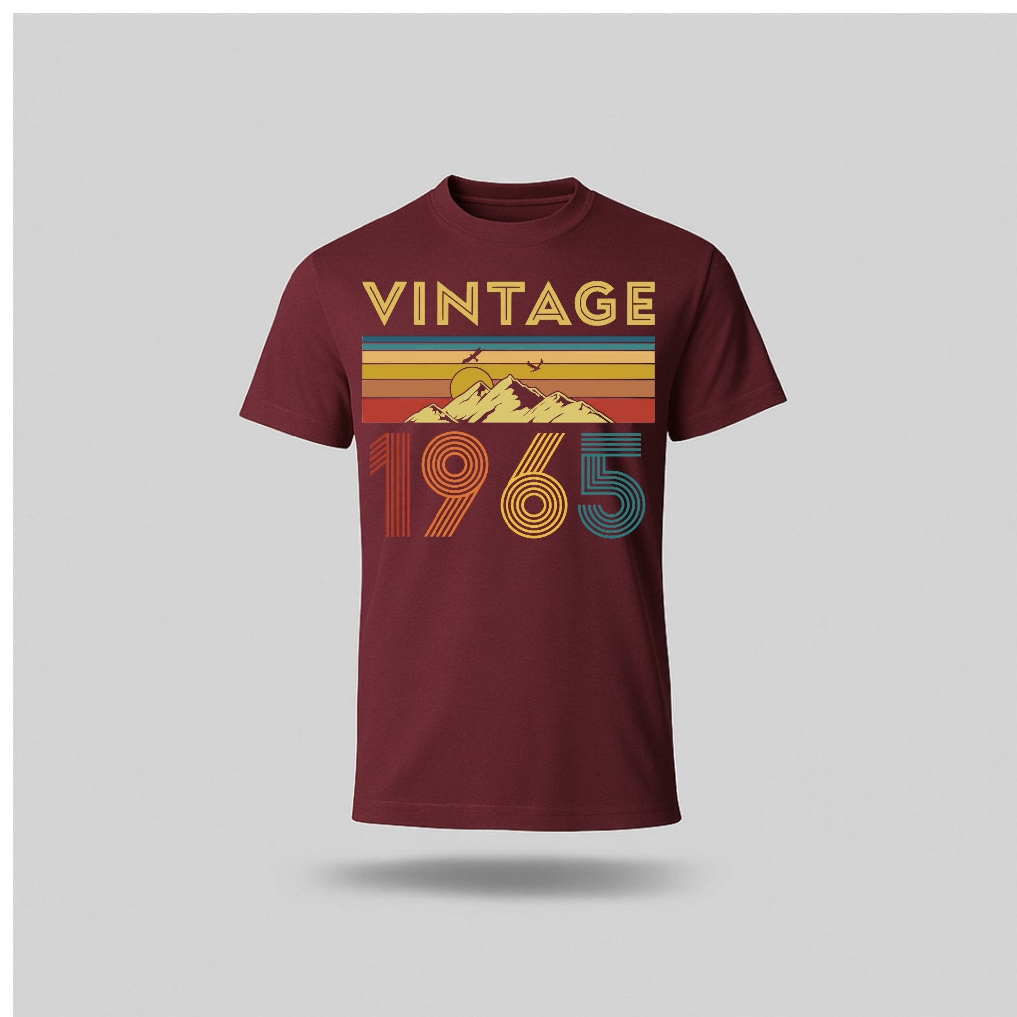 60th Birthday T-Shirt - Vintage Retro - birthdaytees.co