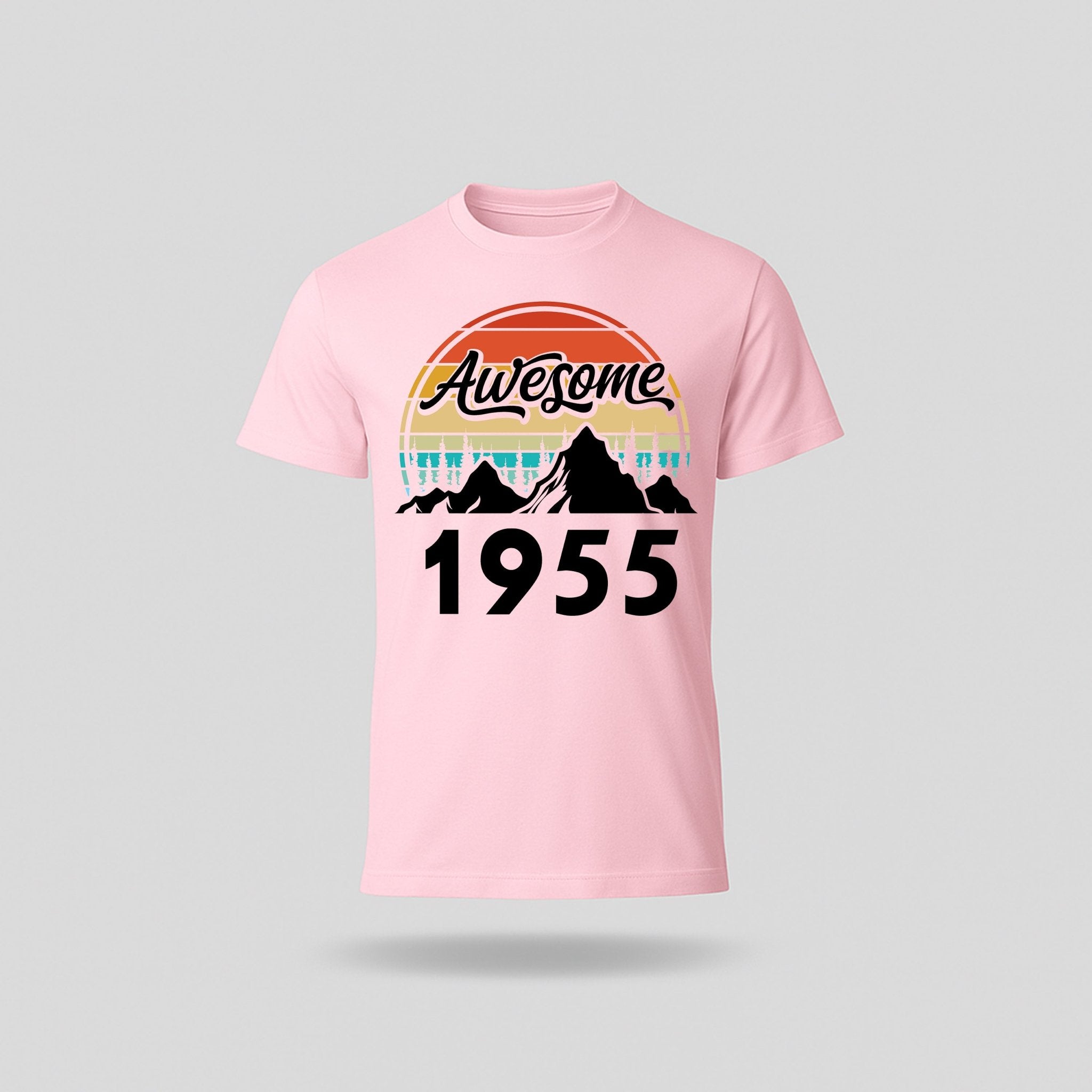 70th Birthday T-Shirt Awesome High - birthdaytees.co