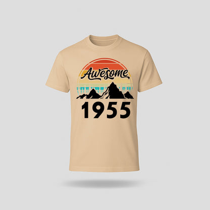 70th Birthday T-Shirt Awesome High - birthdaytees.co