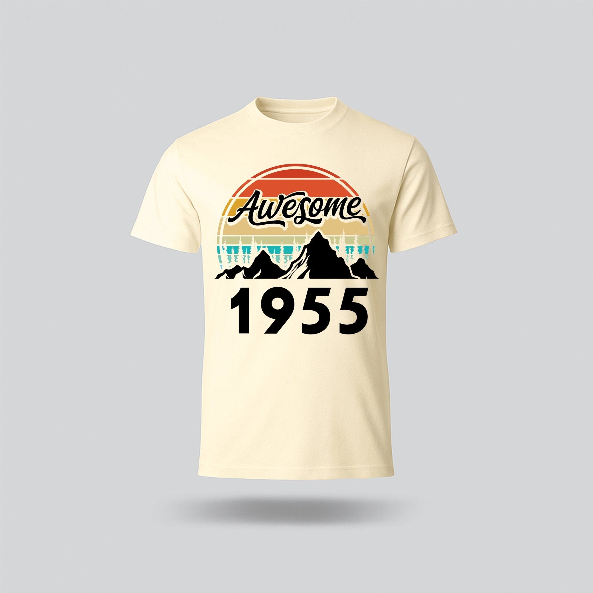 70th Birthday T-Shirt Awesome High - birthdaytees.co