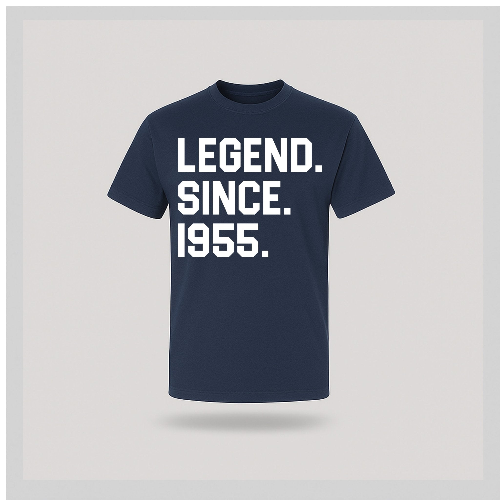 70th Birthday T-shirt - Legend Since - birthdaytees.co