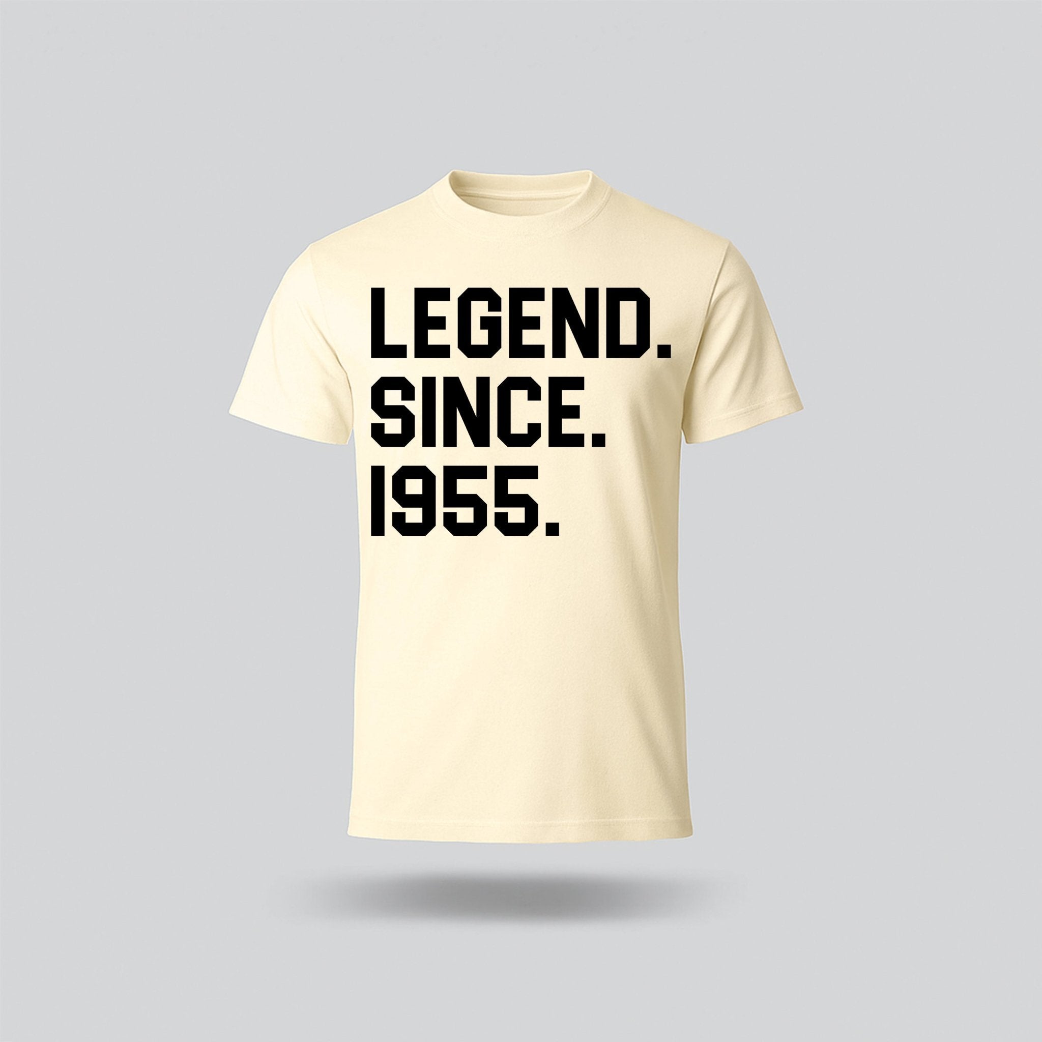 70th Birthday T-shirt - Legend Since - birthdaytees.co