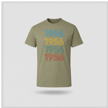 70th Birthday T-Shirt Repeat 4 - Birthday Tees