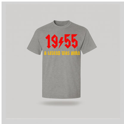 70th Birthday T-Shirt Rock Star - birthdaytees.co