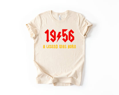 70th Birthday T-Shirt Rock Star - Birthday Tees