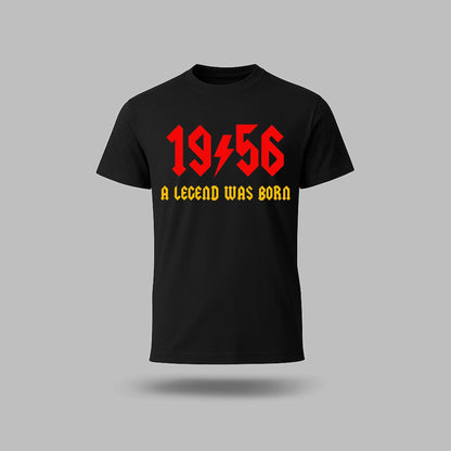 70th Birthday T-Shirt Rock Star - Birthday Tees