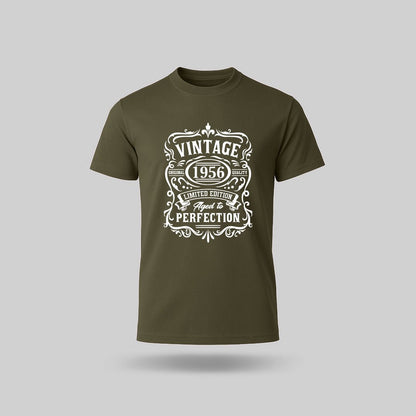 70th Birthday T-Shirt - Vintage Perfection - Birthday Tees